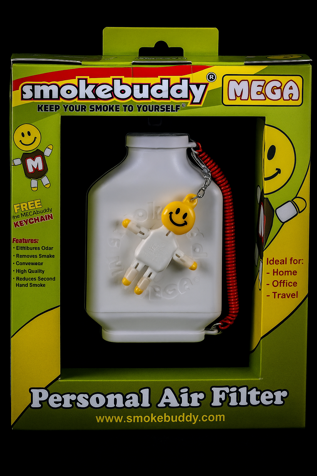 Smoke Buddy Mega | White