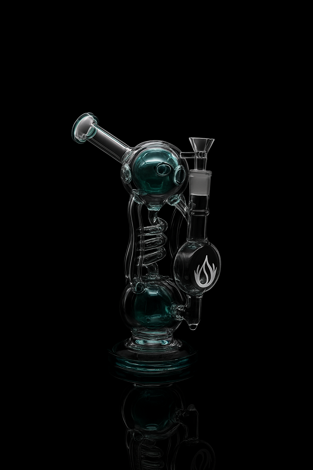 Social LEGEND'S ORB Coil Recycler Waterpipe
