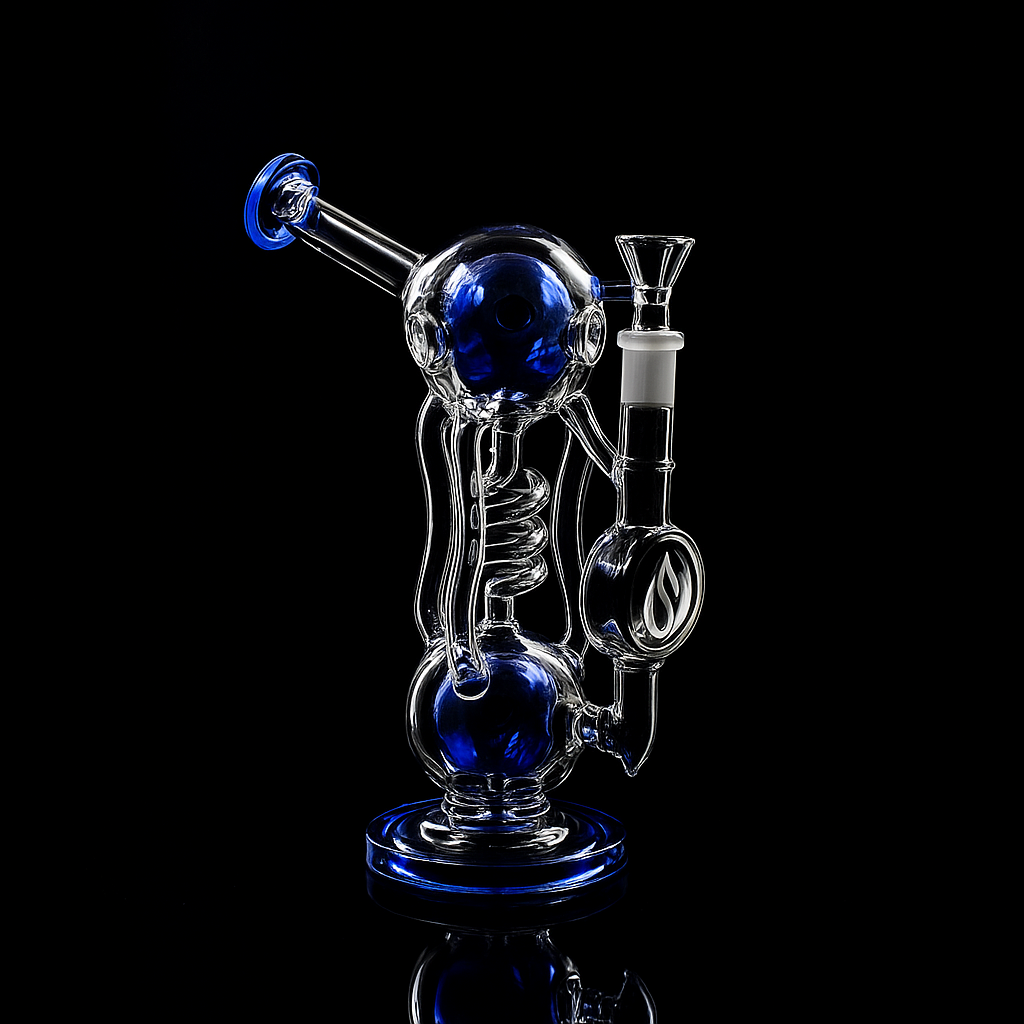 Social LEGEND'S ORB Coil Recycler Waterpipe