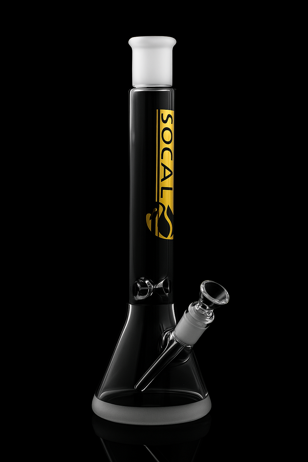 Social ATALANTA Colored Tube Beaker Waterpipe| Assorted Colors